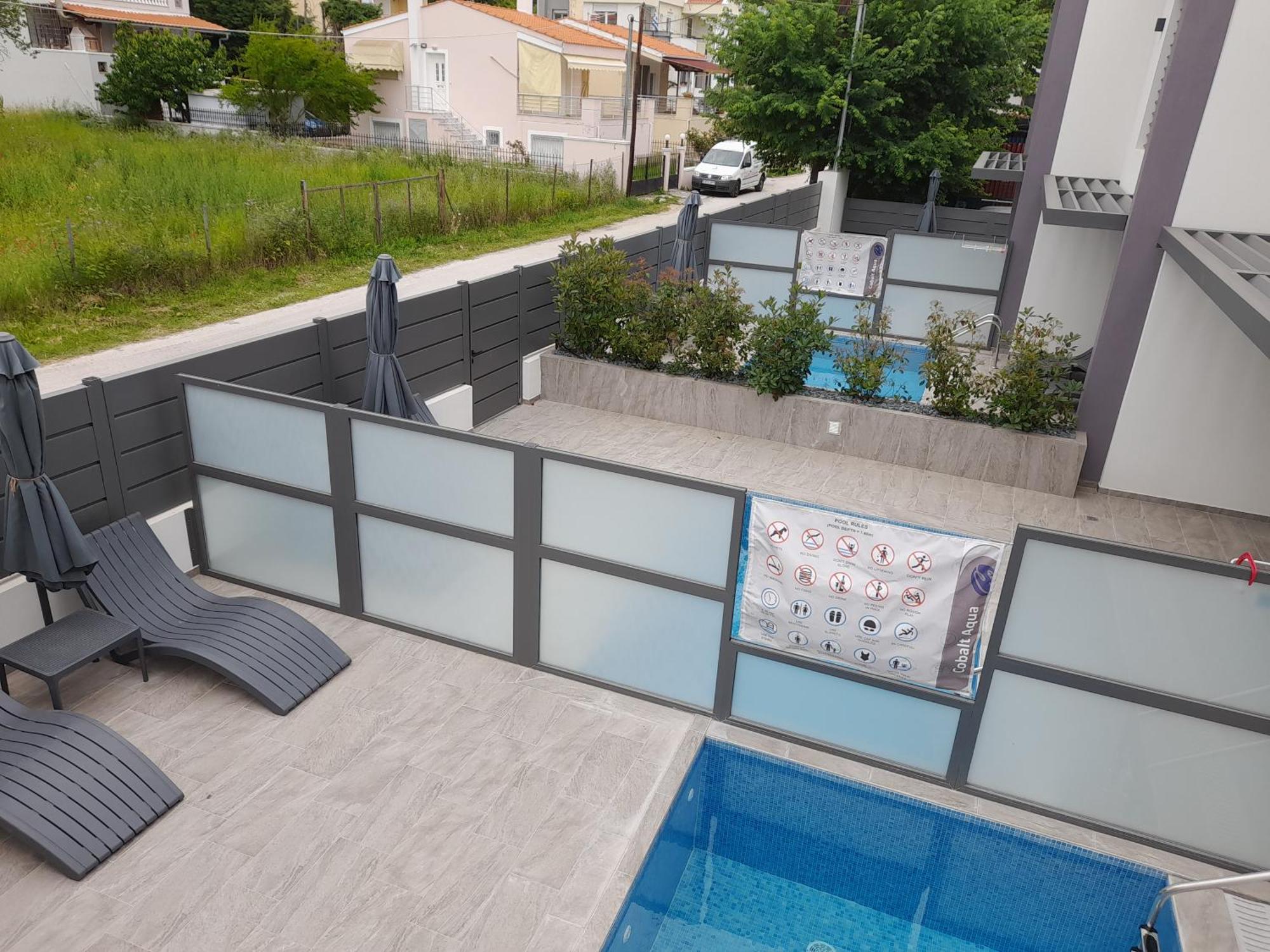 Cobalt Aqua Villa Nea Iraklitsa Exteriör bild